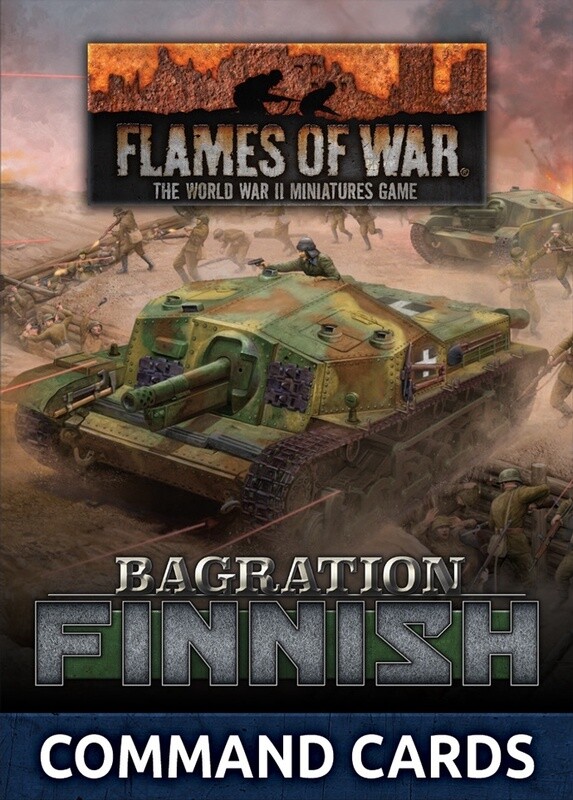 Flames of War - Bagration Finnish Command Cards (FW269FC)