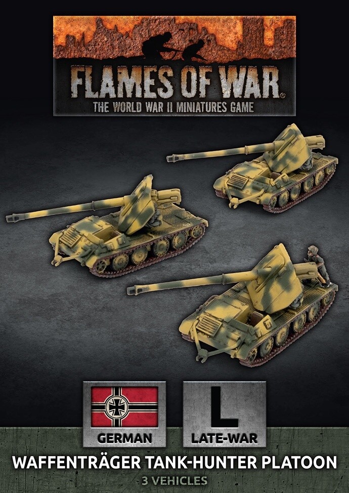Flames of War - Waffenträger Tank-hunter Platoon (GBX193)