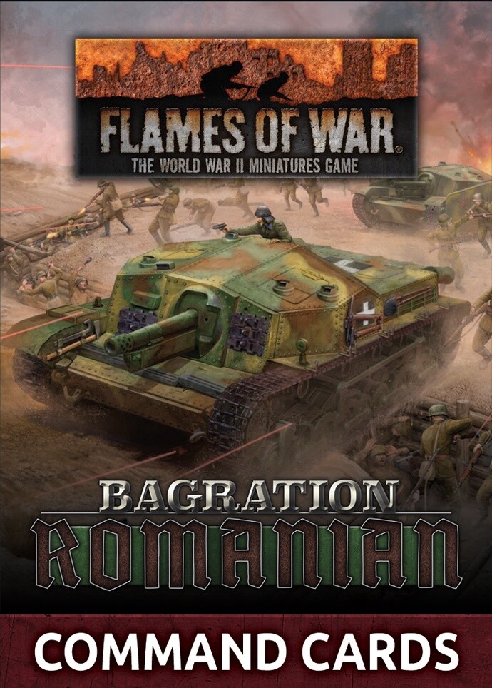 Flames of War - Bagration Romanian Unit Cards (FW269HU)
