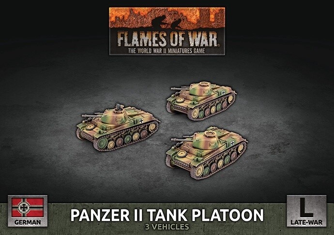 Flames of War - Panzer II Platoon (GBX183)