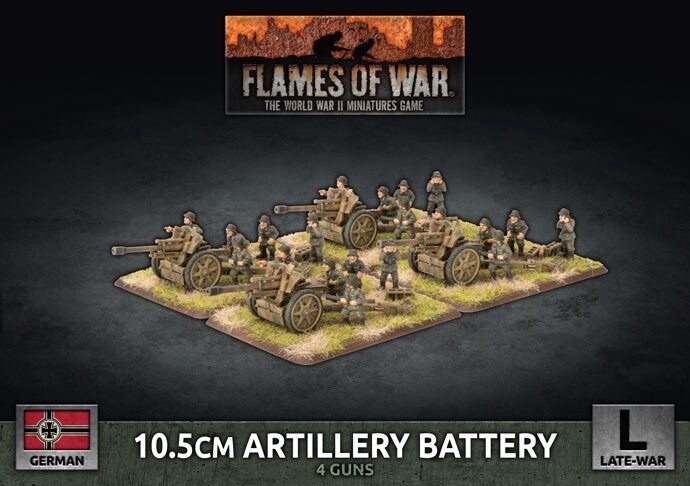 Flames of War - 10.5cm Artillery Battery (GBX145)