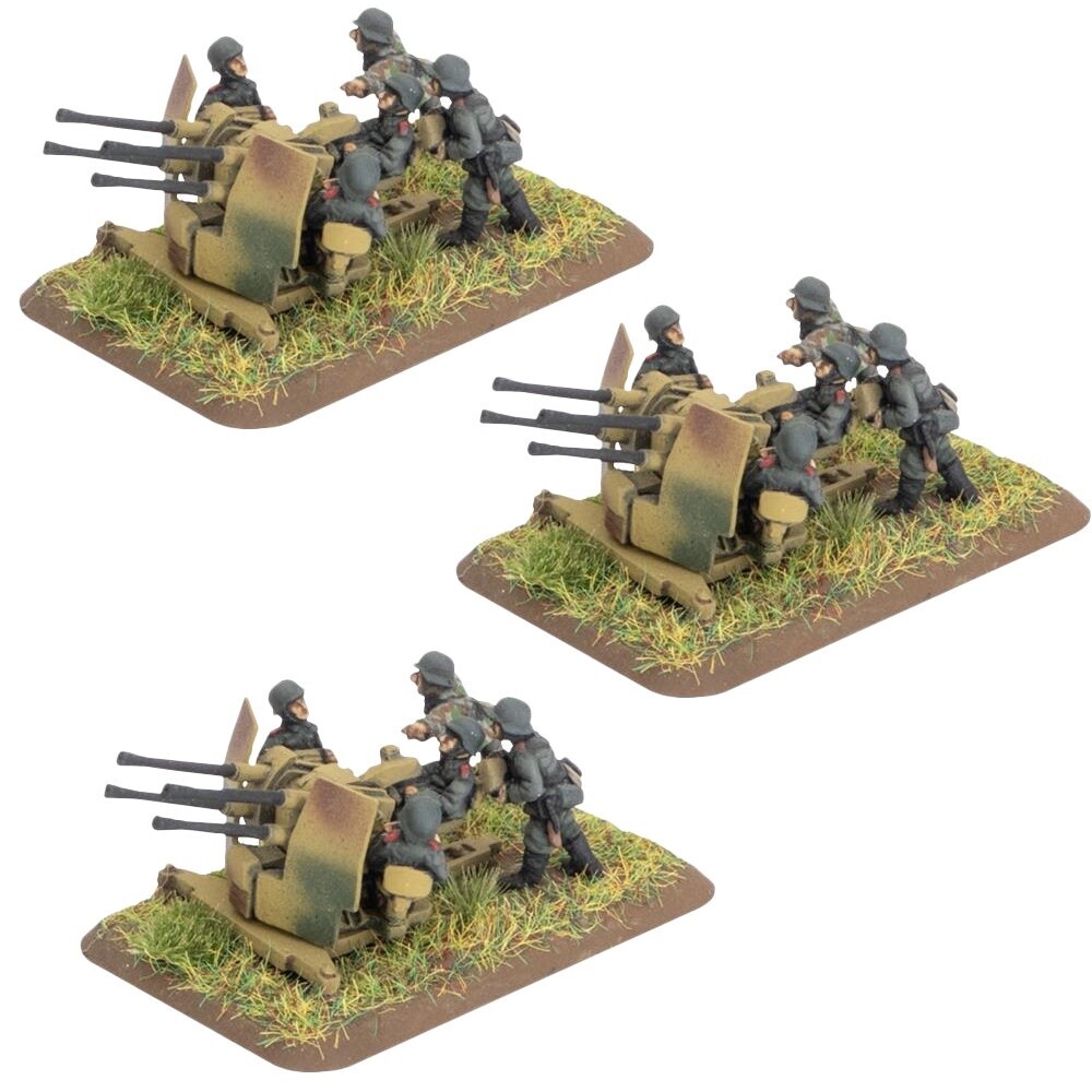 Flames of War - Quad 2cm AA Platoon (GE536)