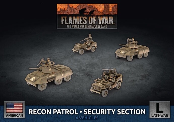 Flames of War - Recon Patrol - Security Section (UBX79)