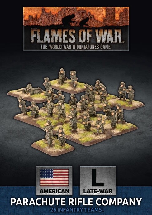 Flames of War - Parachute Rifle Company (UBX64)