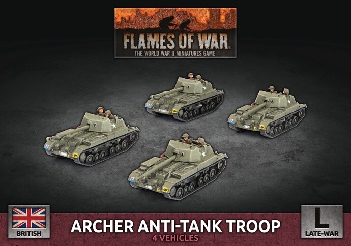 Flames of War - Archer Anti-tank Troop (BBX78)