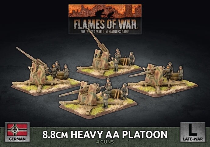 Flames of War - 8.8cm Heavy AA Platoon (GBX149)