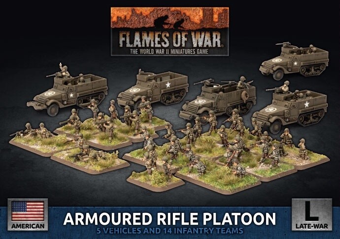 Flames of War - Armoured Rifle Platoon (UBX75)