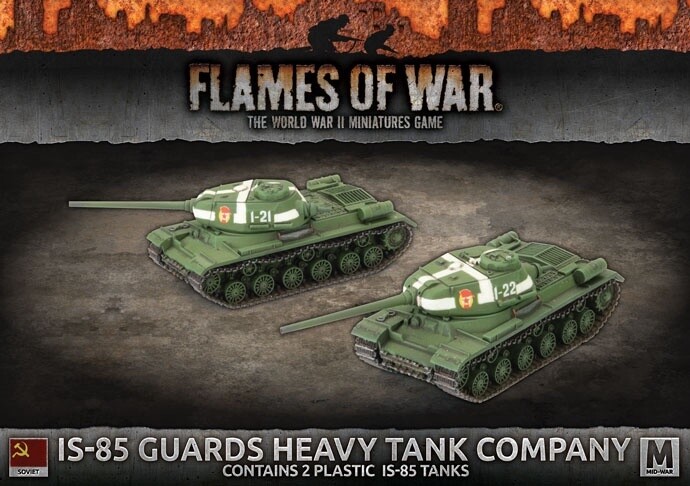 Flames of War - IS-85 Guards Heavy Tank Company (SBX85)