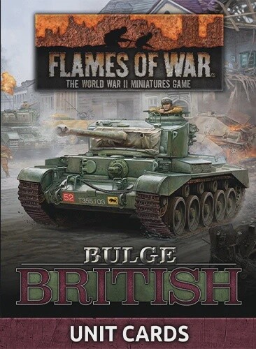 Flames of War - Bulge: British Unit Cards (FW272U)