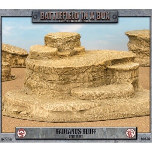Battlefield in a Box: Badlands Bluff - Sandstone (BB607)