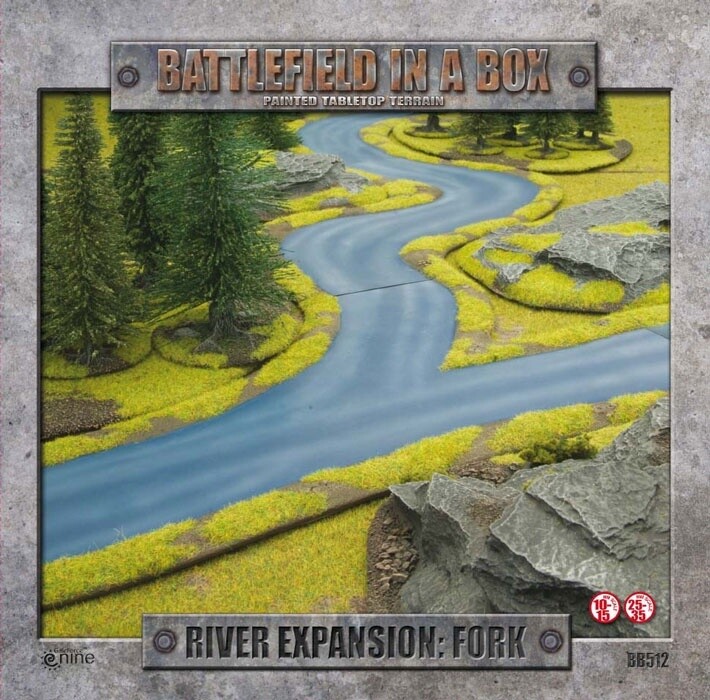 Battlefield in a Box: River Expansion - Fork (BB512)