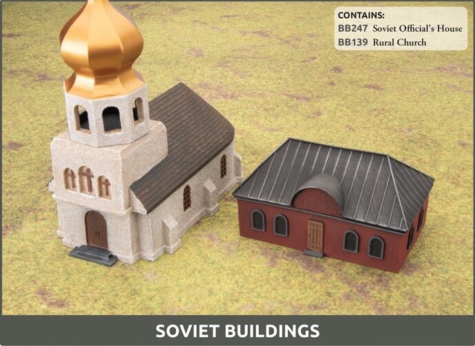 Battlefield in a Box: Eastern Front: Soviet Buildings (FW257-BB03)