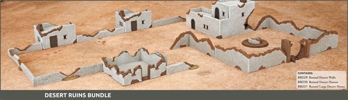 Battlefield in a Box: Desert Ruins Bundle (FW256-BB03)