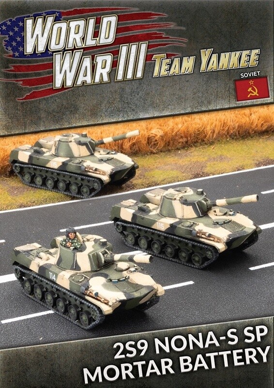 Team Yankee - 2S9 NONA-S SP Mortar Battery (TSBX33)