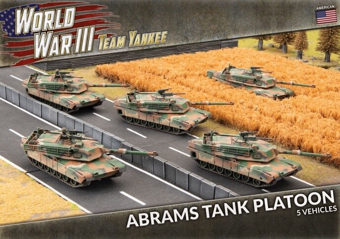 Team Yankee - Abrams Tank Platoon (TUBX18)