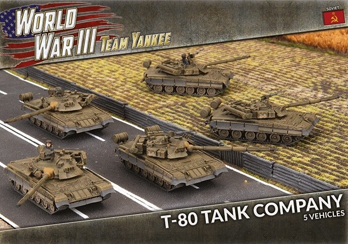 Team Yankee - T-80 Tank Company (TSBX21)