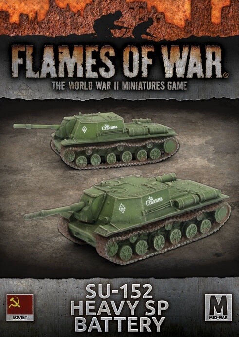 Flames of War - SU-152 Heavy SP Battery (SBX59)