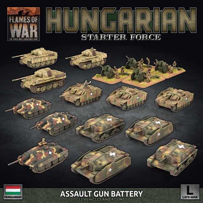 Flames of War - Hungarian Assault Gun Battery (HUAB01)