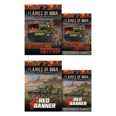 Flames of War - Soviet Eastern Front Unit and Command Cards (FW257-SCB)