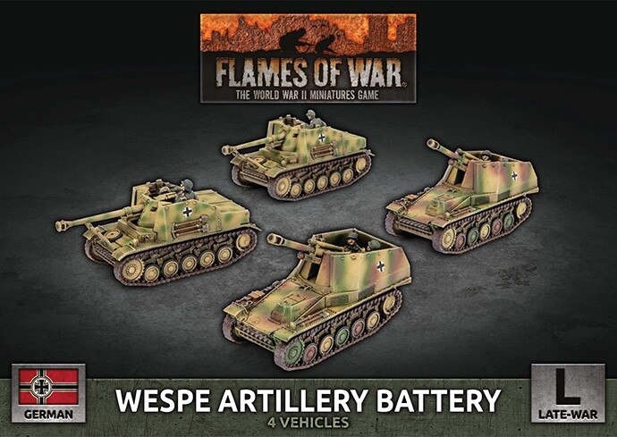 Flames of War - Wespe Artillery Battery (GBX192)