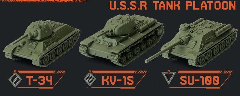 World of Tanks - U.S.S.R. Tank Platoon (WOT64)