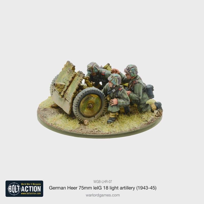 Bolt Action - 7.5cm leIG Light Artillery