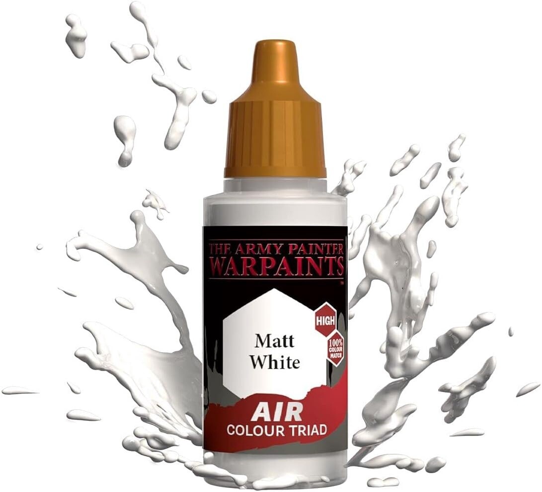 Army Painter: Air Colour Triad: Matt White (18ml)