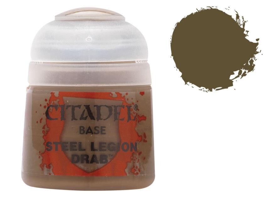 Citadel Base: Steel Legion Drab (12ml)