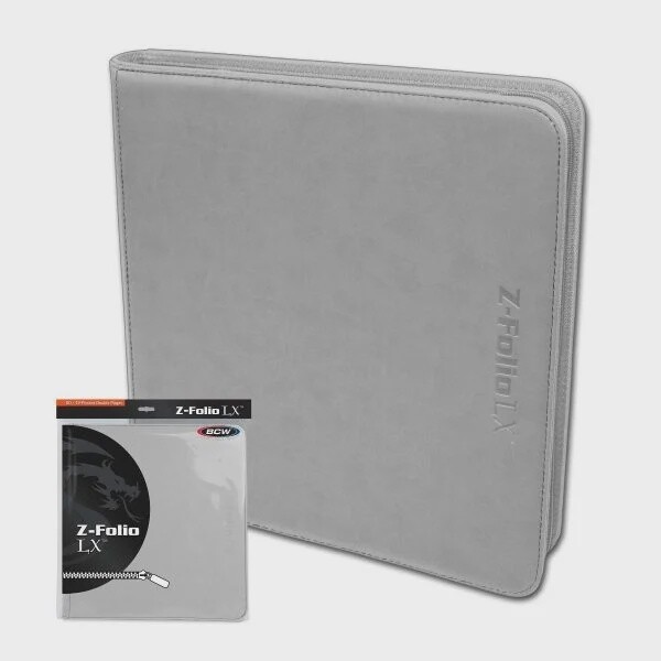 BCW: Z-Folio 12-Pocket LX Album - White
