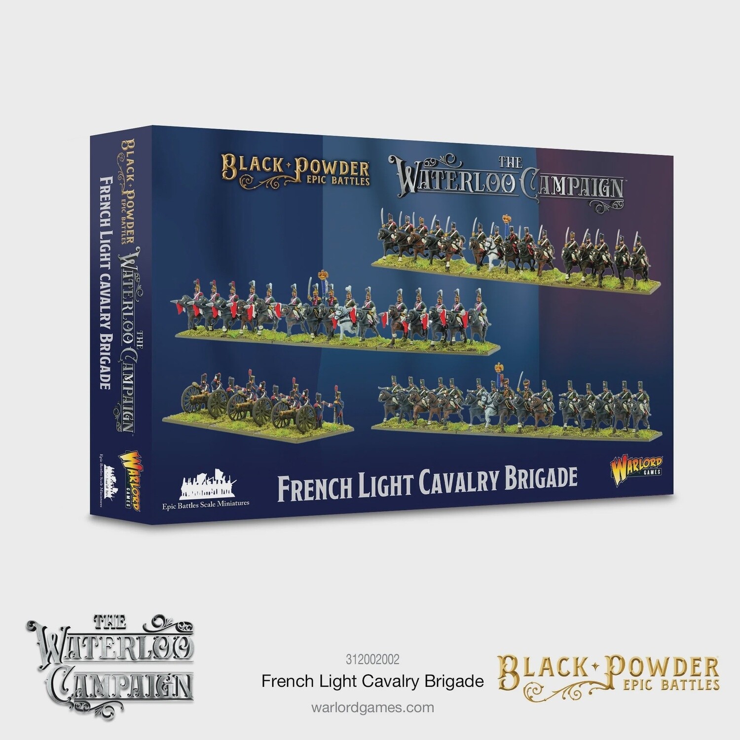 Black Powder Epic Battles - Waterloo: French Light Cavalry Brigade