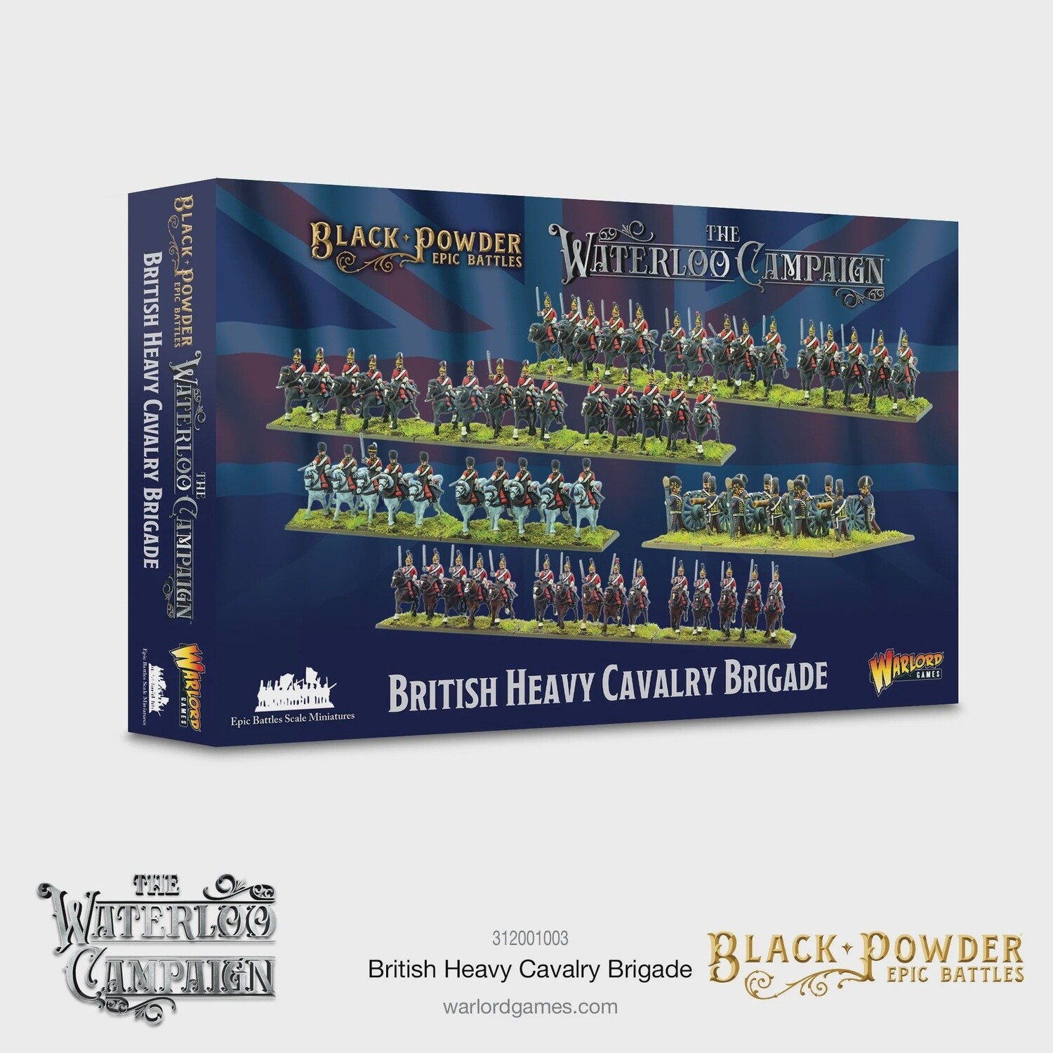Black Powder Epic Battles - Waterloo: British Heavy Cavalry Brigade