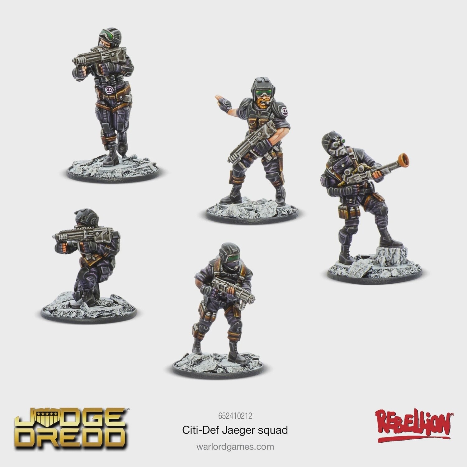 Judge Dredd - Citi-Def Jaeger Squad