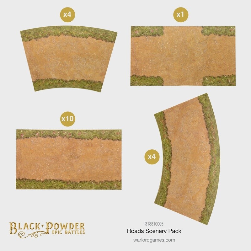 Black Powder Epic Battles - Roads Scenery Pack