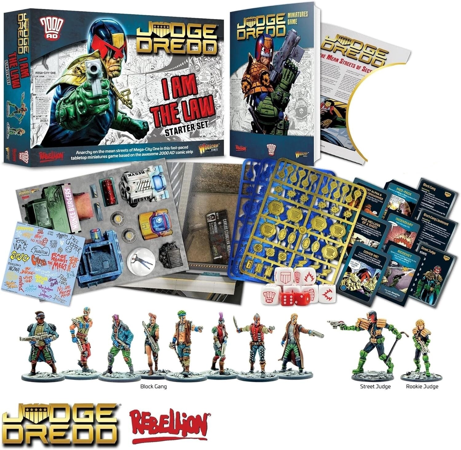 Judge Dredd - I am the Law Starter Set