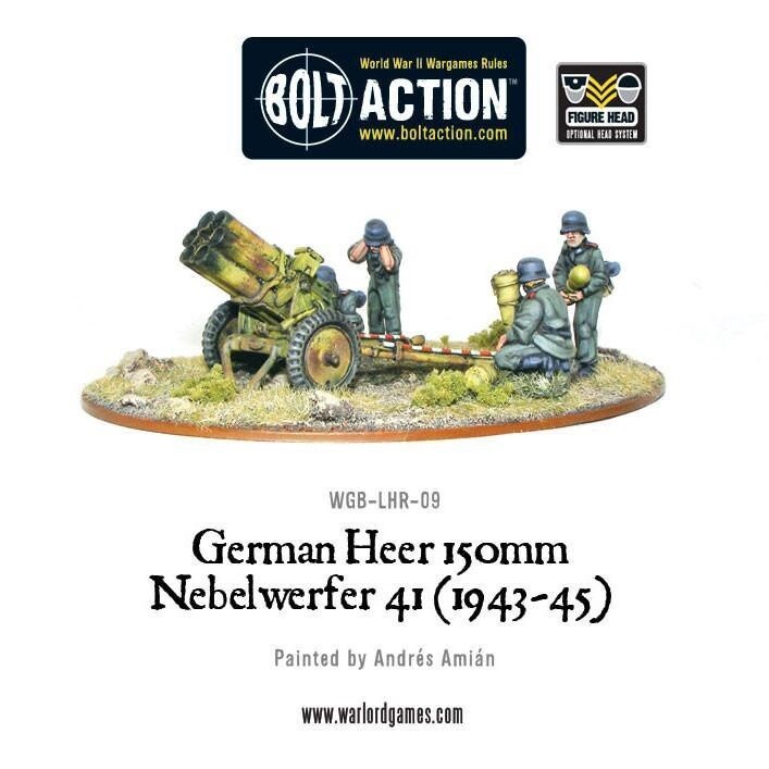 Bolt Action - Heer 150mm Nebelwerfer41