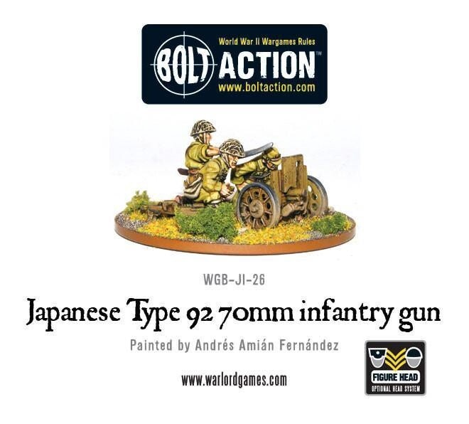 Bolt Action - Type 92 70mm Gun
