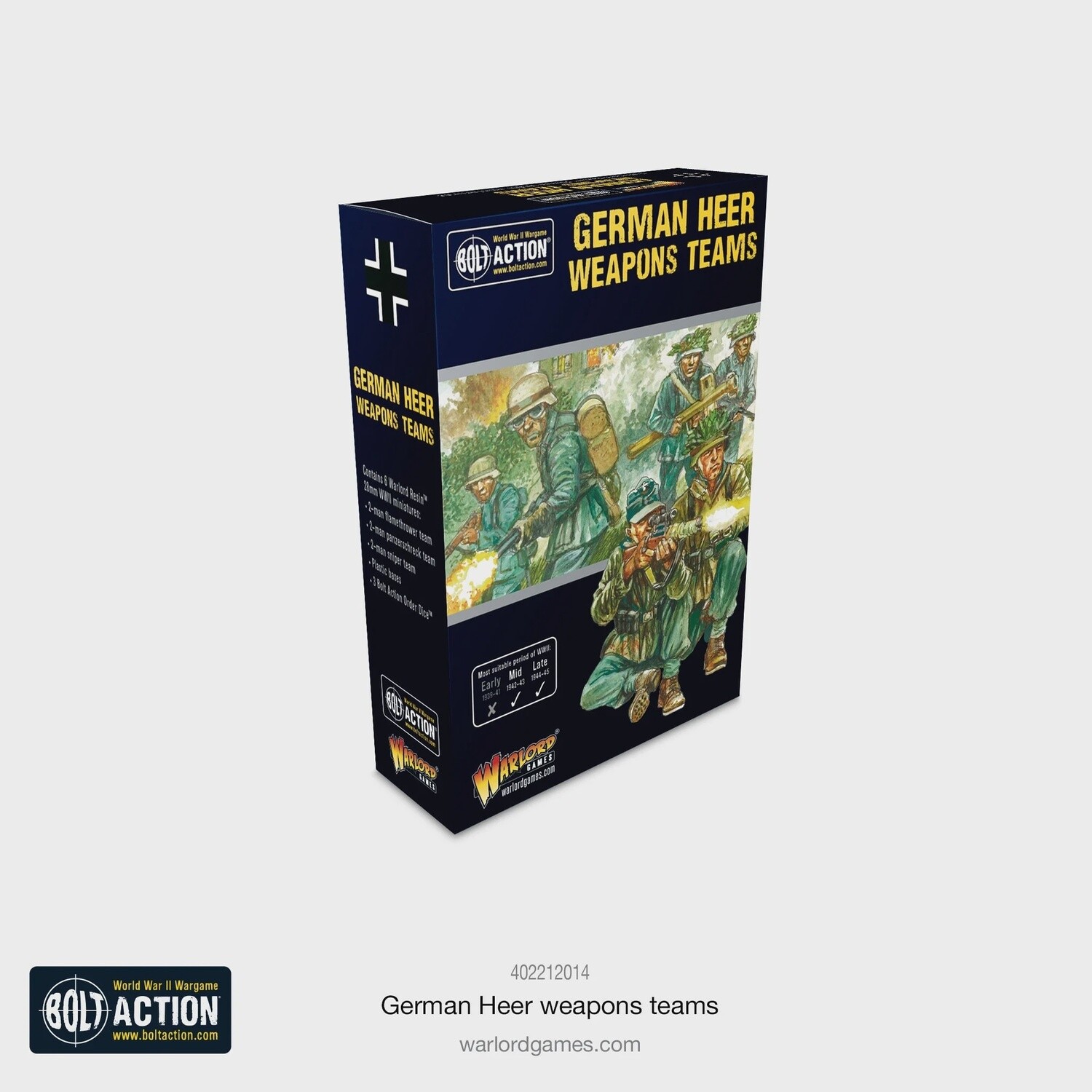 Bolt Action - Heer Panzerschreck and Flamethrower Teams
