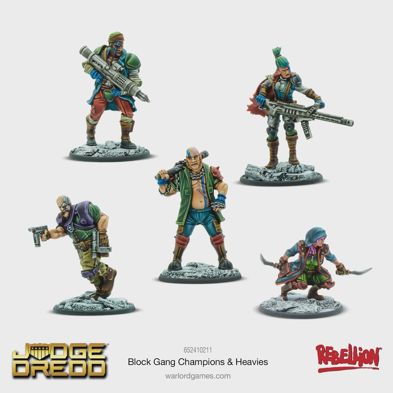 Judge Dredd - Block Gang Champions &amp; Heavies