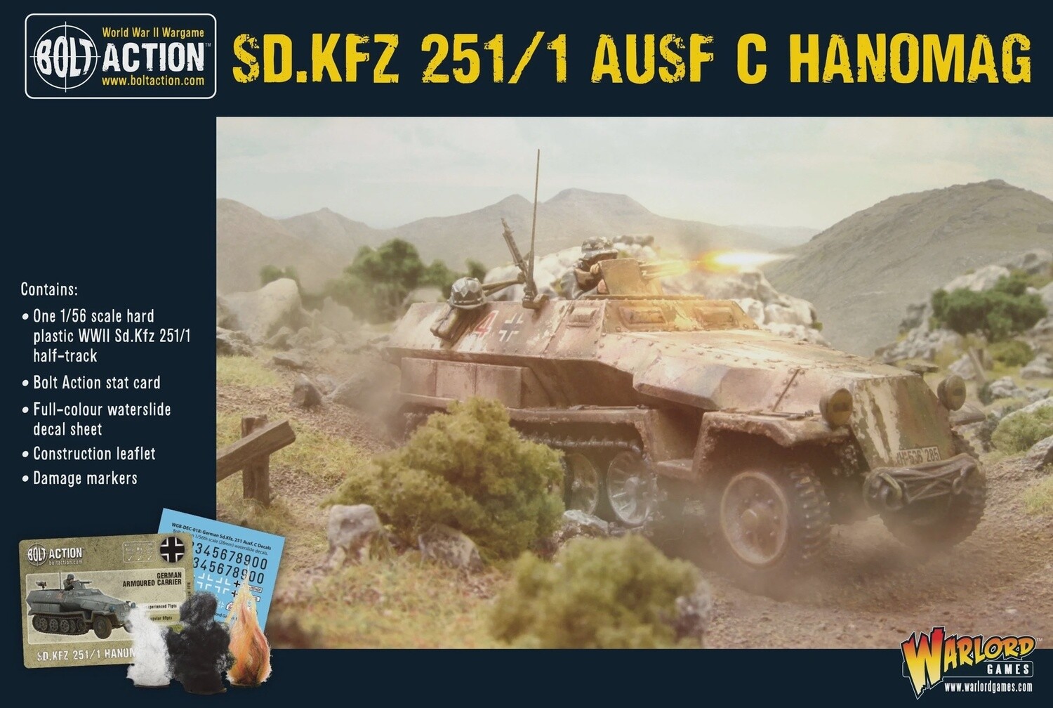Bolt Action - Sd Kfz 251/1 Ausf C Hanomag