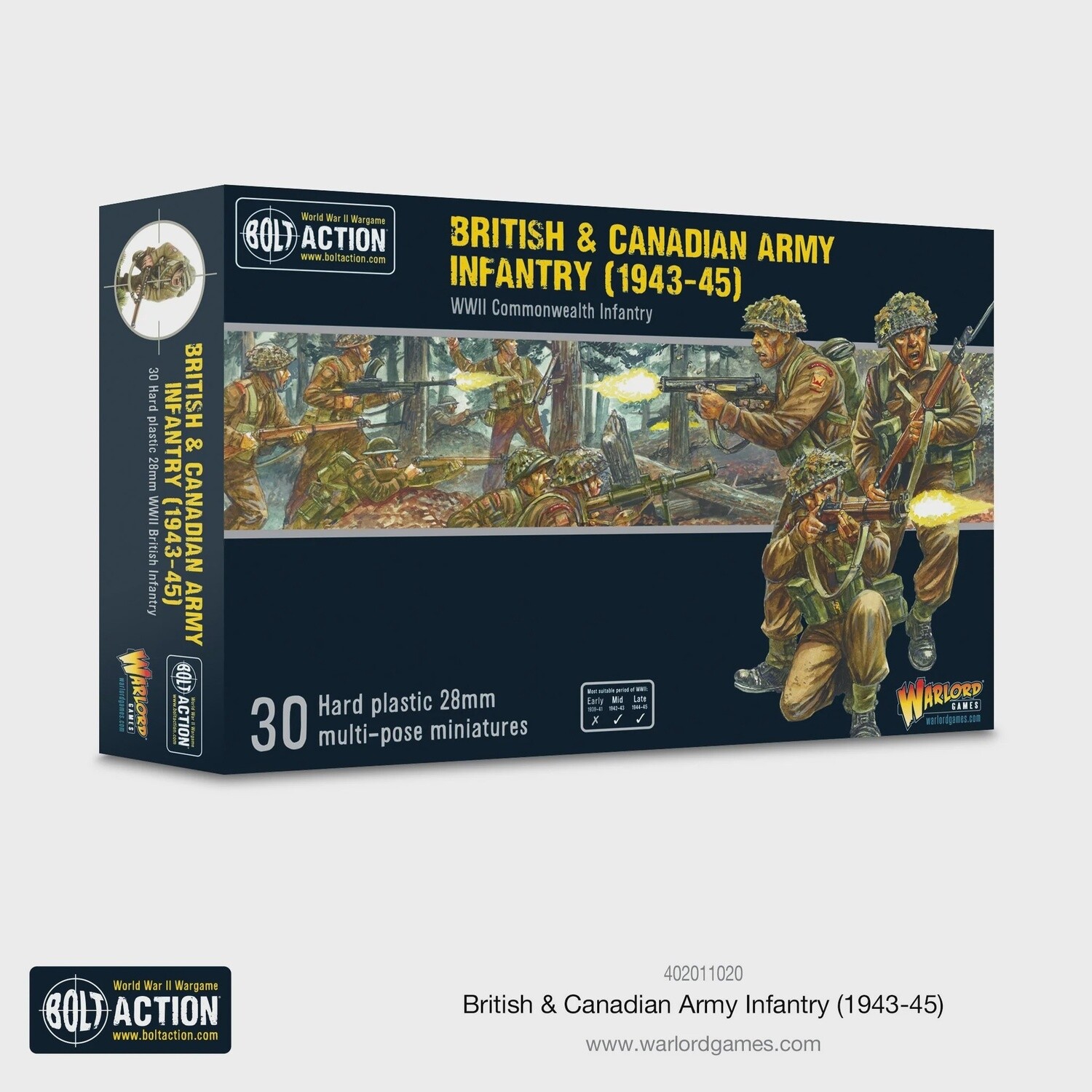 Bolt Action - British &amp; Canadian Army Infantry (1943-45)