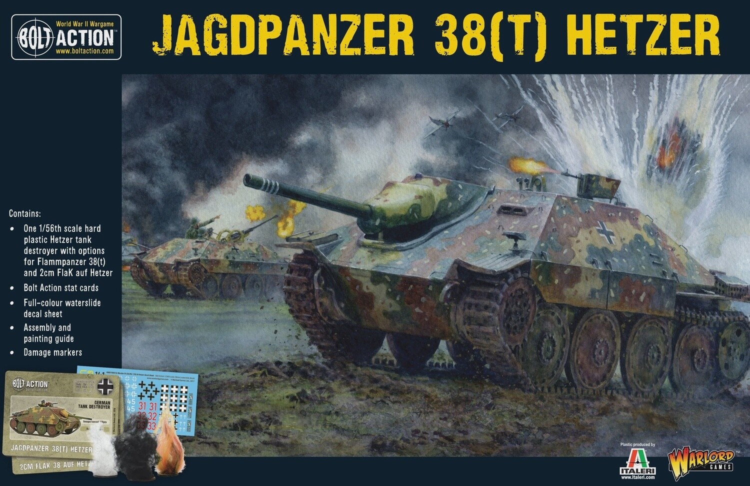 Bolt Action - Jagdpanzer 38(t) Hetzer Tank Hunter