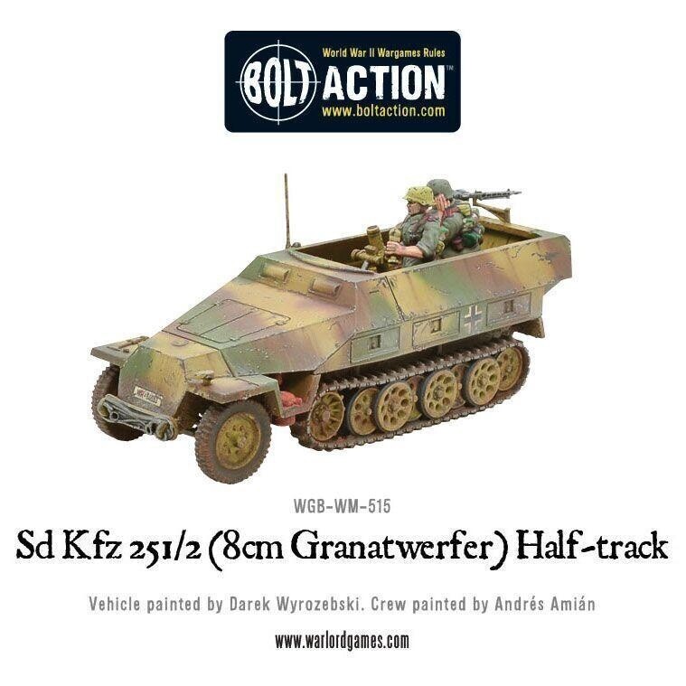 Bolt Action - Sd.Kfz 251/2 Ausf D 8cm Granatwerfer