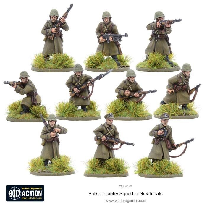 Bolt Action - Polish Infantry in Greatcoats
