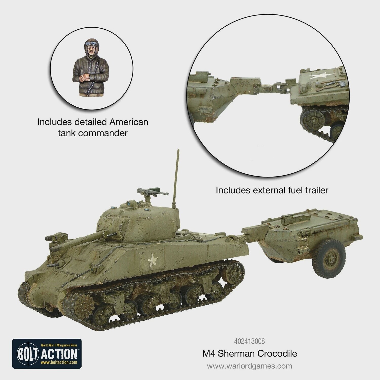 Bolt Action - M4 Sherman Crocodile