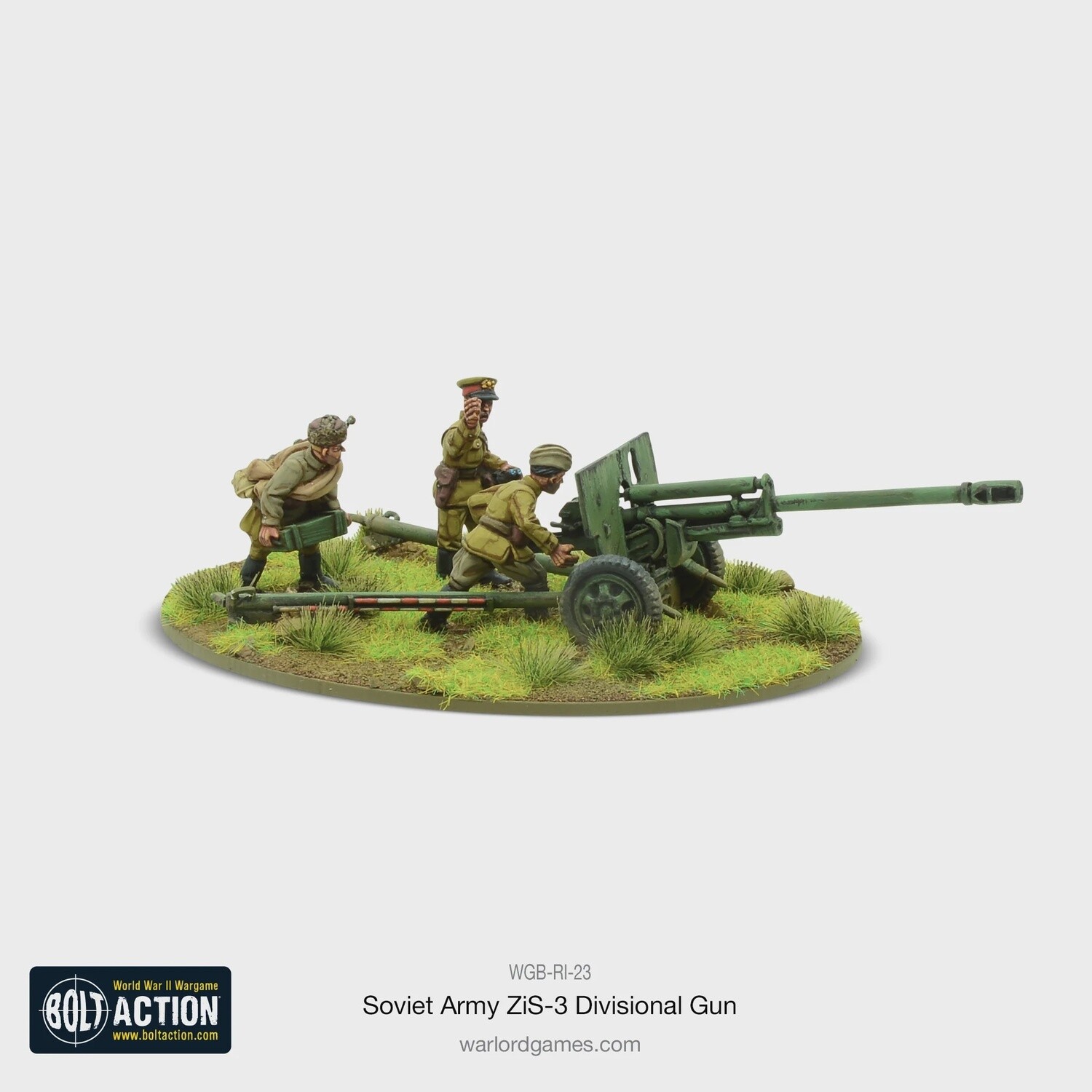 Bolt Action - Soviet Army Zis 3 Gun