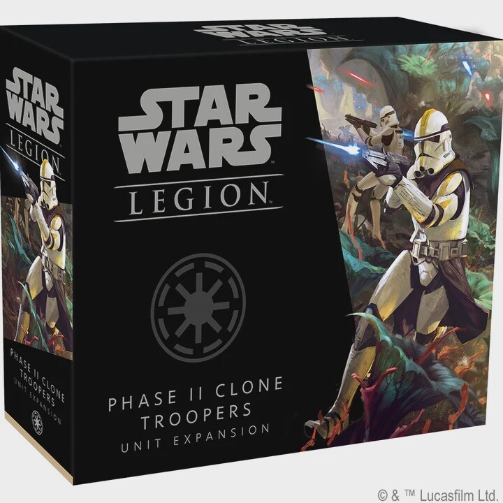 Star Wars: Legion - Phase II Clone Troopers Unit Expansion