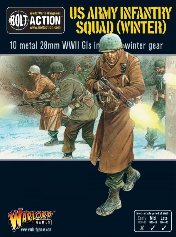 Bolt Action - US Army Infantry Squad Winter