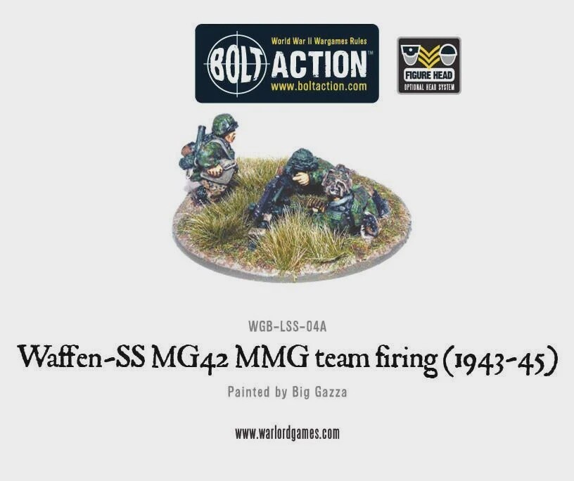 Bolt Action - Waffen-SS MG42 MMG Team