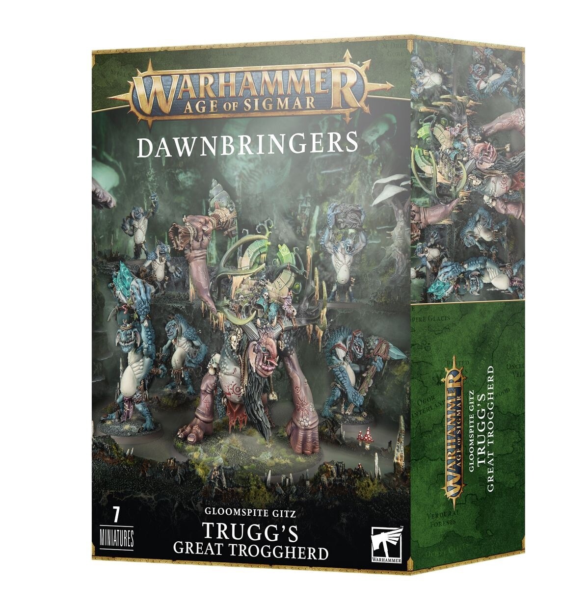 AoS:Dawnbringers: Gloomspite Gitz - Trugg&#39;s Great Troggherd