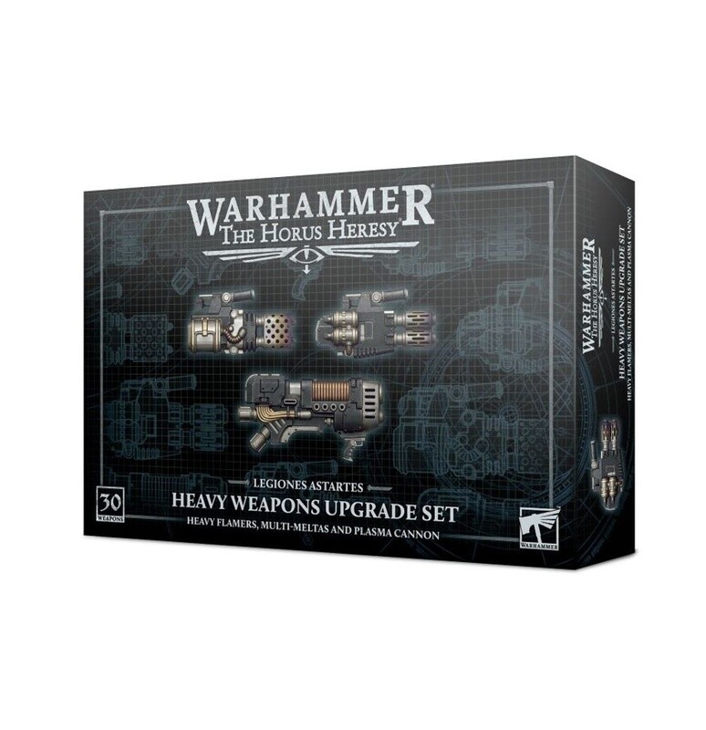 Legiones Astartes: Heavy Weapons Upgrade Set: Heavy Flamers, Multi-meltas, and Plasma Cannons